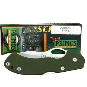 Schrade Primos Lockback Knife SCPRIM8 Green Handle w/ Box